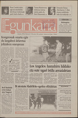 1992ko maiatzak 1, 01. orrialdea