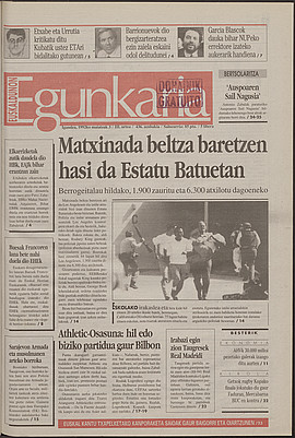 1992ko maiatzak 3, 01. orrialdea