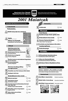2001ko maiatzak 3, 11. orrialdea